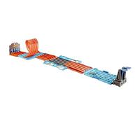 Hot Wheels Accessoires Action Méga Boite de Course Ultime, Coffret de Jeu pour Petites Voitures avec Circuits et Pistes, Jouet pour Enfant, GKT87