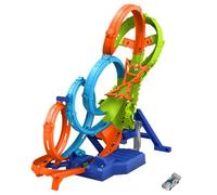 Hot Wheels-Coffret Ultra Crash Looping-Propulseur et voiture HXR70