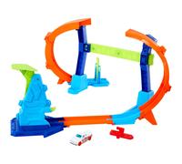 Hot Wheels Action - Coffret Piste Looping Et Saut Piste Multi Crash