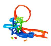 Hot Wheels Action Hot Wheels-Coffret Piste Multi Crash-Avec Propulseur Et Voiture
