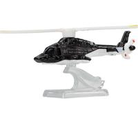 Hot Wheels Hélicoptère Airwolf SUPERCOPTER – Modèle réduit en métal Die Cast 1:64 7 cm JBL56
