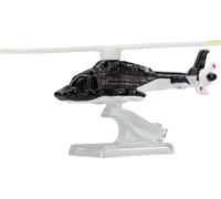Hot Wheels Airwolf SUPERCOPTER Hélicoptère - Modèle réduit en métal Die Cast à l'échelle 1:64 - Longueur : 7 cm - JBL56 - Série Pop Culture
