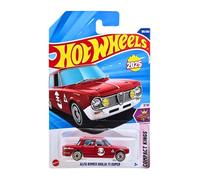 Hot Wheels Alfa Romeo Giulia Ti Super HYW40 Compact Kings 7/10 Carte courte rouge numéro de départ 35 Momo Alfa Licence Mattel 2025 1:64
