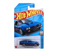 Hot Wheels Alfa Romeo GTV6 3.0 - Factory Fresh 8/10 - HTF13 - Carte courte - Bleu métallisé - Mattel 2024 - 1:64