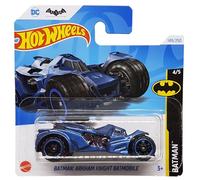 Hot Wheels - Arkham Knight Batmobile - Batman 4/5 - HTD85 - Carte Courte - DC - Bleu foncé métallisé - Mattel 2024-1:64