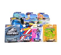 Hot Wheels Assortiment de variétés - 10 véhicules de lancement spécialisés aléatoires | Culture pop, qualité supérieure, personnage, designs de divertissement | Voitures moulées sous pression à