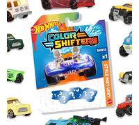 Hot Wheels Assortiment de Véhicules Color Shifters | Véhicule à l'échelle 1:64, changement de couleur répétitif, à plonger dans l'eau froide ou chaude, BHR15