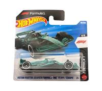 Hot Wheels Aston Martin Aramco Formula One Team - Formula 1-5/5 - JJJ25 - Short Card - Vert - Voiture de course F1 - Mattel 2026 (185/250) - Formule 1-1:64