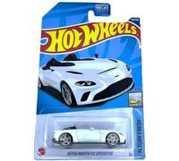 Hot Wheels - Aston Martin V12 Speedster - Factory Fresh 9/10 - HCT94 - Carte courte - Blanc - Mattel 2022