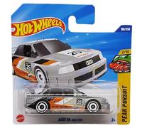 Hot Wheels Audi 90 Quattro JBB20 Peak Pursuit 2/10 Short Card Argent Métallique Audi Licence Mattel 2025 1:64