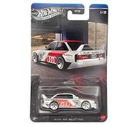 Hot Wheels - Audi 90 Quattro - JKY15 - Silver Series 1/6 - GRT01 - Carte Premium - Blanc - Modèle sous licence officielle - Mattel 2026-1:64 - Collection Audi