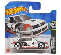 Hot Wheels Audi '90 Quattro - Retro Racers 6/10 - HKG35 - Carte courte - Good Year - Blanc - Mattel 2023