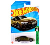 Hot Wheels - Audi RS E-Tron GT (1/64) Vert foncé - Carte longue - Étui 2024