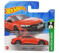 Hot Wheels Audi RS E-Tron GT - HW Green Speed 5/5 - HCX39 - Carte courte - Véhicules électriques - Rouge - Mattel 2022