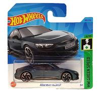 Hot Wheels Audi RS E-Tron GT - HW Green Speed 6/10 - HKH58 - Carte courte - Gris - Mattel 2023