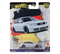 Hot Wheels Audi S4 Quattro, Car Culture Véhicules Circuit Legend pour enfants à partir de 3 ans et les adultes fans et collectionneurs, collection premium de véhicules à l’échelle 1/64, HRV81