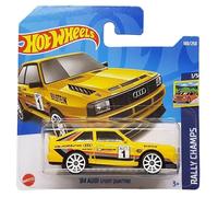 Hot Wheels Audi Sport Quattro 84 - Rally Champs 1/5 - HCV29 - Carte courte - Michelin - Bilstein - Mattel 2022