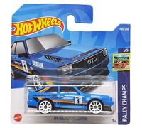 Hot Wheels Audi Sport Quattro 84 - Rally Champs 1/5 - HCX60 - Carte courte - Michelin - Bilstein - Hella - Mattel 2022