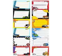 Hot Wheels Autocollants pour cahiers, autocollants pour cahiers, autocollants pour cahiers, SET 12 STICKERS (Hot Wheels)