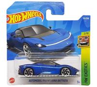 Hot Wheels Automobili Pininfarina Battista - HW Exotics 2/10 - HCX53 - Carte courte - Supercar - Bleu foncé - Mattel 2022