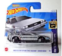 Hot Wheels - Back To The Future Time Machine Hover Mode - Hw Écran Time - HTB33