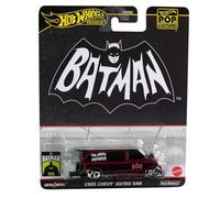 Hot Wheels Batman 1985 Chevy Astro Van Batmobile Die Cast Modèle de Voiture - Échelle 1:64 - Longueur 7cm Pop Culture HVJ48