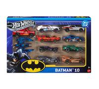 Hot Wheels Batman-Coffret de 10 véhicules à l'échelle 1/64