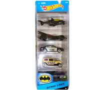 Hot Wheels Batman Lot de 5 véhicules moulés sous pression CDT28 2015