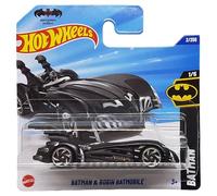 Hot Wheels Batman & Robin Batmobile - Batman 1/5 - HYW60 - Carte courte - DC - Mattel 2025-1:64