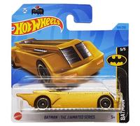 Hot Wheels - Batman : The Animated Series - Batman 5/5 - HKJ76 - Carte courte - DC - Or métallisé - Mattel 2023