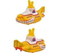Hot Wheels Beatles Yellow Submarine Die Cast Modèle sous-Marin Jaune du Film - Échelle 1:64 - Longueur 7cm Pop Culture JBL74