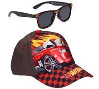 Hot Wheels | Bluey | Avengers | Gabby's Dollhouse | Paw Patrol | Ensemble Casquette et Lunettes de Soleil pour Enfants | Set d’Accessoires Casquette et Lunettes avec Protection UV400