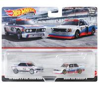 Hot Wheels HFK55 Premium 2er Pack BMW 73 BMW 3.0 CSL Race Car + BMW 320 Group 5