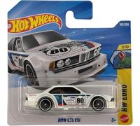 Hot Wheels BMW 635 CSi - HW Euro 7/10 - JJK00 - Short Card - Design classique de sport automobile avec numéro de départ 80 - Mattel 2026 (120/250) - Modèle sous licence - 1:64
