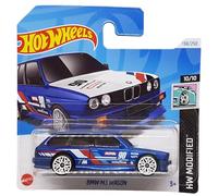 Hot Wheels BMW M3 Wagon - HW modifié 10/10 - HRY67 - Carte courte - Motul - Good Year - Bilstein - Bleu foncé métallisé - Mattel 2024 - 1:64