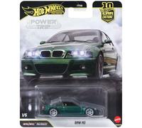 Hot Wheels – Voiture miniature BMW M3 – Vert – de qualité supérieure – Power Trip Car Culture – 1/5