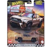 Hot Wheels Boulevard JBL08 Toyota Tacoma TRD Pro 2024 Mini voiture à partir de 3 ans Marron