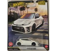 Hot Wheels Boulevard pour Toyota GR Yaris Véhicules jouets pour véhicules à partir de 3 ans, blanc, JHW19