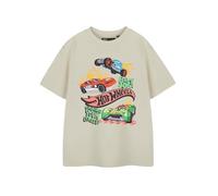 Hot Wheels Boys Graphic Tee T-Shirt à Manches Courtes pour Enfants | Marchandise Officielle Haut imprimé Voiture de Course pour garçons | Chemise en Coton pour garçons et Tout-Petits