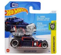 Hot Wheels Brick and Motor - Experimotors 1/5 - HTC55 - Carte courte - Mega - Pièces mobiles - Mattel 2024