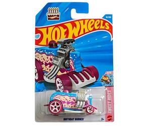 Hot Wheels Brûleur d'anniversaire [glaçage bleu] Sweet Rides 3/5, 82/250, échelle 1:64