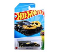 Hot Wheels Bugatti Bolide - HW Exotics 3/10 - HTC22 - Short Card - Supercar - Noir Jaune - Mattel 2024 - 1:64