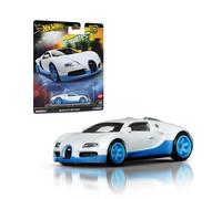 Hot Wheels Bugatti Veyron, Car Culture Véhicules Circuit Legend pour enfants +3 ans et les adultes fans et collectionneurs, collection premium de véhicules Car Culture à l’échelle 1/64, HRW06