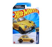 Hot Wheels - Bumblebee - HW Screen Time 9/10 - HTF09 - Carte courte - Volkswagen - Transformers - VW Beetle Gold - Mattel 2024 - 1:64