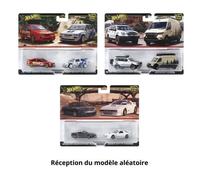 Pack de 2 Véhicules Hot Wheels Premium Modèle aléatoire G