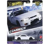 Hot Wheels Nissan Skyline R-33, Car Culture Véhicules Circuit Legend pour enfants à partir de 3 ans et les adultes fans et collectionneurs, collection premium de véhicules à l’échelle 1/64, HRV99