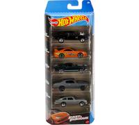 Hot Wheels Cars 5 Fast & Furious 1:64 Vhicules Scale Race & Drift Car Replias de The Fast Movies Exclusive Deco for Kids & Collectors