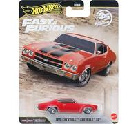 Hot Wheels Cars Voiture moulée sous pression Fast & Furious à l'échelle 1:64 pour collectionneurs inspirée de la franchise Fast & Furious Movie