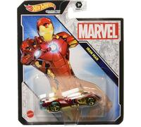 Hot Wheels Character Cars, Marvel Iron Man, Toy Vehicle for Kids Aged 3 and Up