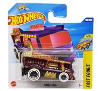 Hot Wheels Chill Mill - Fast Foodie 4/5 - JBC28 - Carte courte - TH Treasure Hunt - Netflix Let's Race - Mattel 2025-1:64